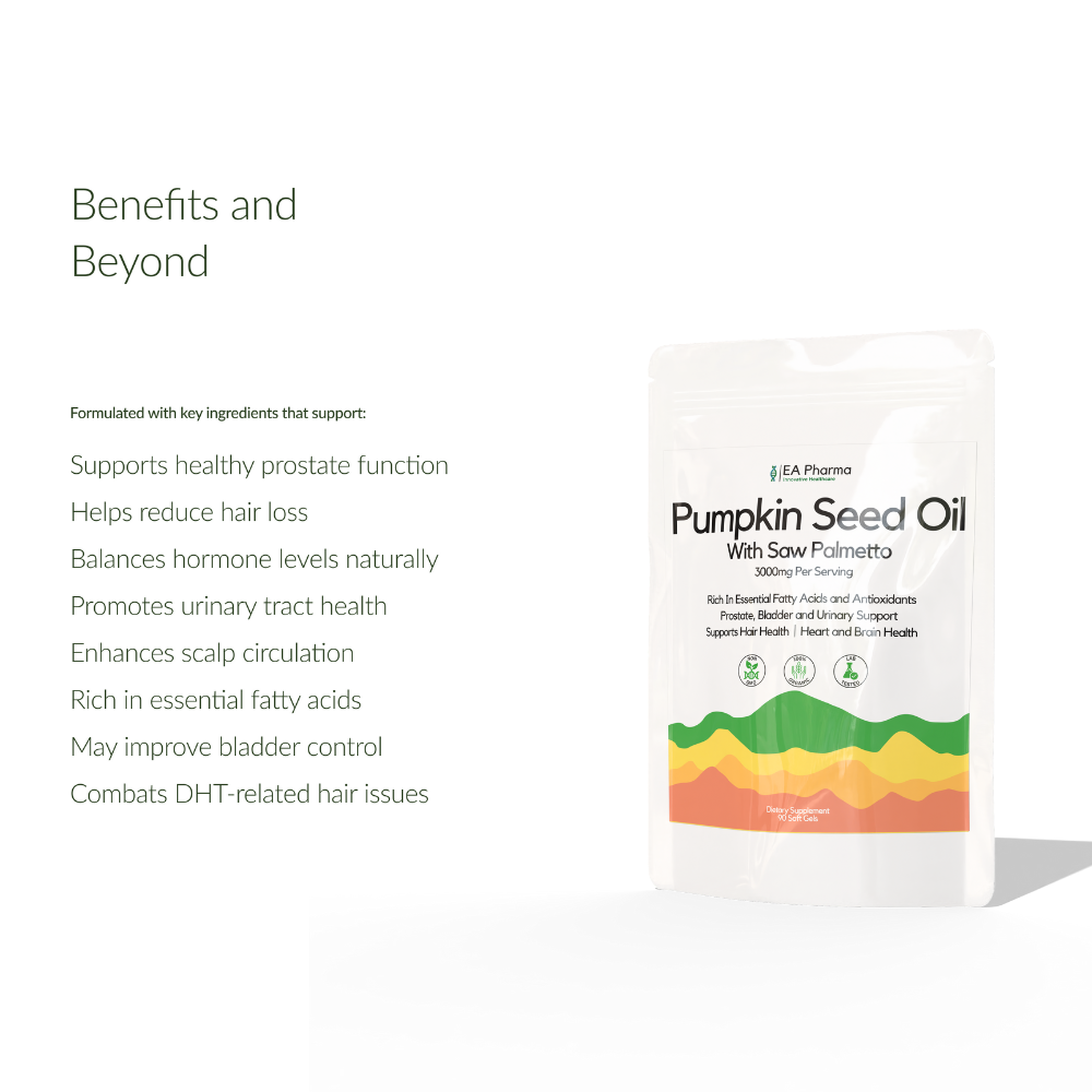 Pumpkin Seed Oil + Saw Palmetto