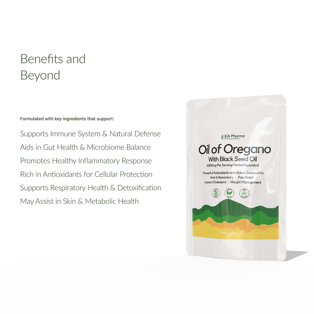 Oil Of Oregano + Black Seed Oil