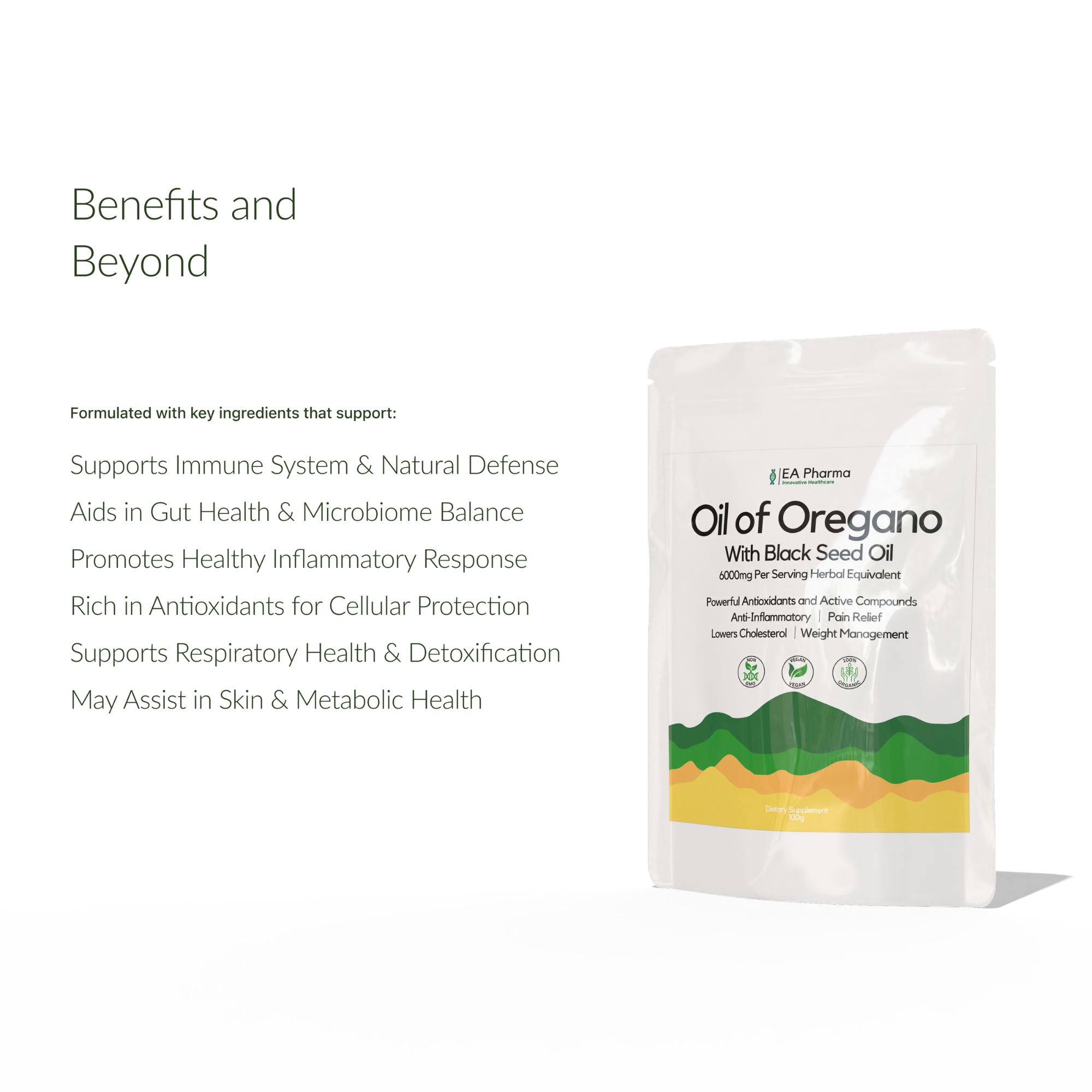 Oil Of Oregano + Black Seed Oil