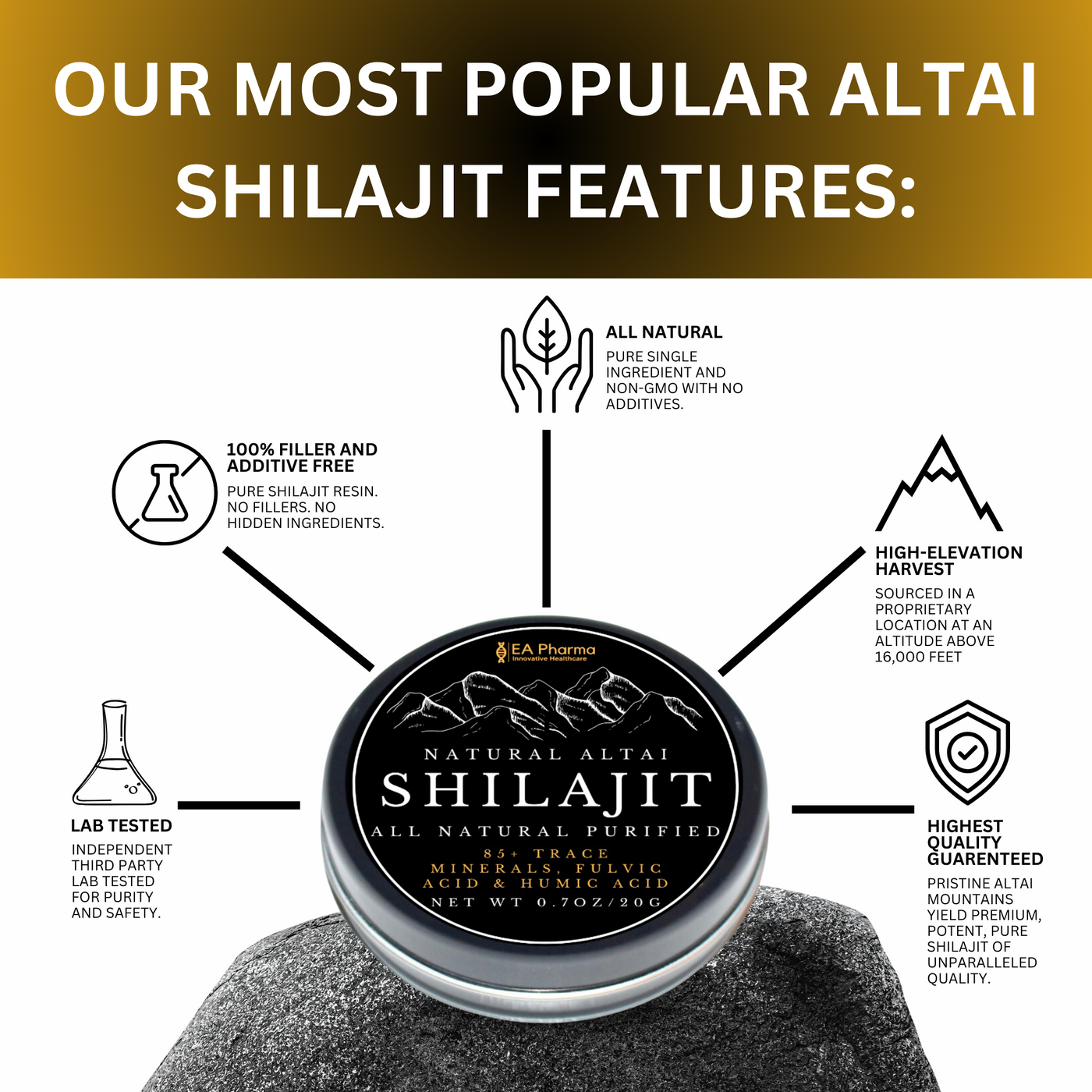 Altai Shilajit Resin