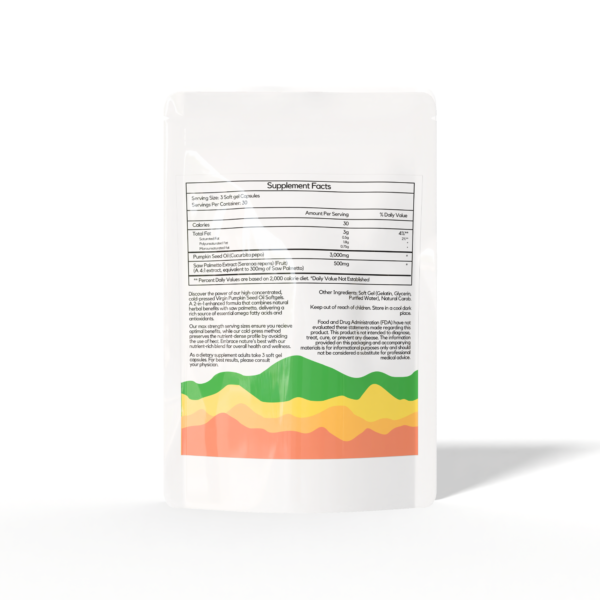 Pumpkin Seed Oil + Saw Palmetto - Image 2