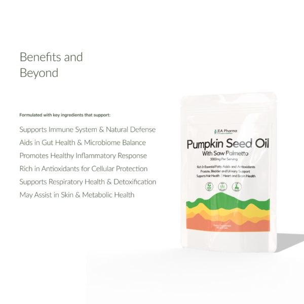 Pumpkin Seed Oil + Saw Palmetto - Image 3